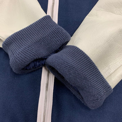【中古品】【メンズ】 STALL ストール STADIUM JACKET スタジアム ジャケット アウター 140-260924-kh-04-izu サイズ：L カラー：ネイビー×ホワイト系 万代Net店