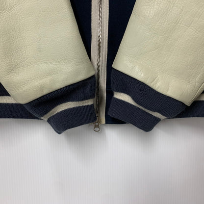 【中古品】【メンズ】 STALL ストール STADIUM JACKET スタジアム ジャケット アウター 140-260924-kh-04-izu サイズ：L カラー：ネイビー×ホワイト系 万代Net店