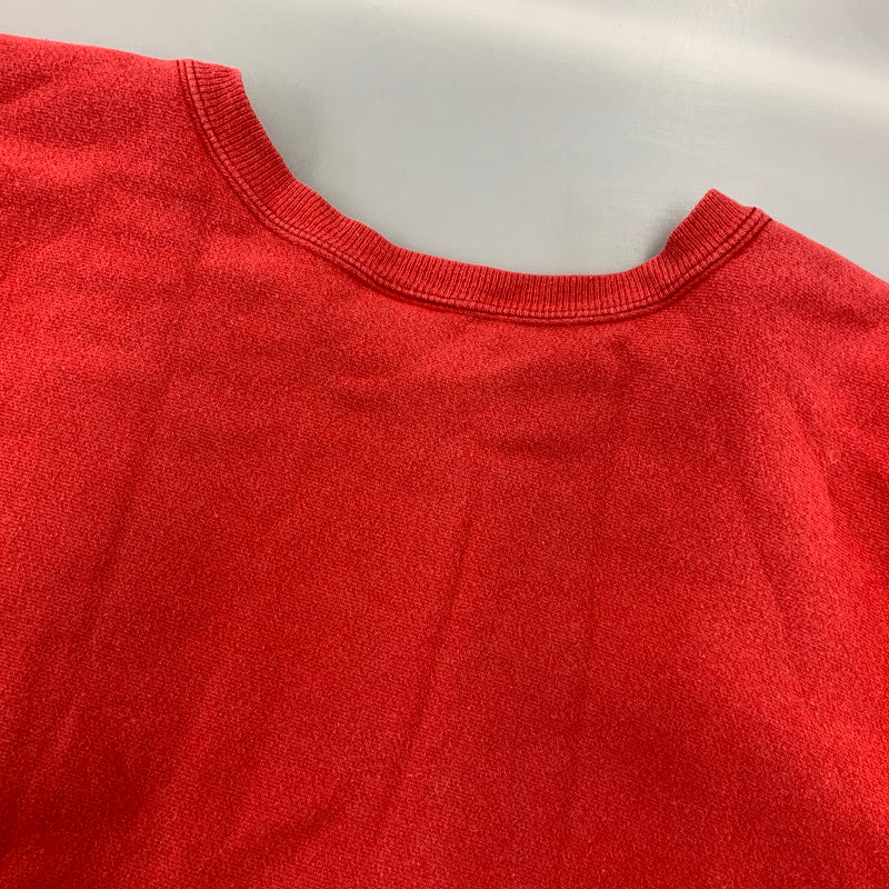 【中古品】【メンズ】 CHAMPION チャンピオン メキシコ製 HUSKERS REVERSE WEAVE SWEATSHIRT リバース ウィーブ スウェットシャツ トップス 146-260924-kh-02-izu サイズ：XL カラー：レッド 万代Net店