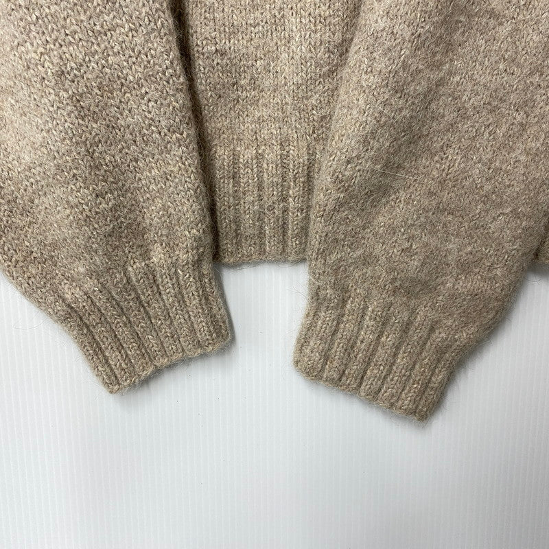 【中古品】【メンズ】 POLO RALPH LAUREN ポロ・ラルフローレン FAIR ISLE ALPACA WOOL KNIT フェアアイル アルパカ ウール ニット トップス 146-260922-kh-07-izu サイズ：XL カラー：ベージュ系 万代Net店