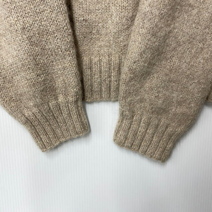 【中古品】【メンズ】 POLO RALPH LAUREN ポロ・ラルフローレン FAIR ISLE ALPACA WOOL KNIT フェアアイル アルパカ ウール ニット トップス 146-260922-kh-07-izu サイズ：XL カラー：ベージュ系 万代Net店