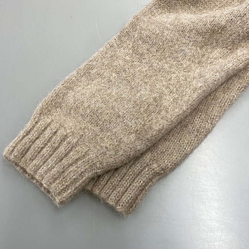 【中古品】【メンズ】 POLO RALPH LAUREN ポロ・ラルフローレン FAIR ISLE ALPACA WOOL KNIT フェアアイル アルパカ ウール ニット トップス 146-260922-kh-07-izu サイズ：XL カラー：ベージュ系 万代Net店