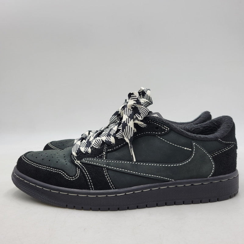 【中古品】【メンズ/レディース】 NIKE ナイキ × TRAVIS SCOTT トラヴィス スコット AIR JORDAN 1 LOW OG SP DM7866-001 エア ジョーダン 1 ロー OG SP スニーカー 靴 160-260924-as-01-izu サイズ：25.5cm カラー：BLACK/PHANTOM BLACK 万代Net店