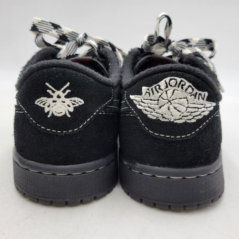 【中古品】【メンズ/レディース】 NIKE ナイキ × TRAVIS SCOTT トラヴィス スコット AIR JORDAN 1 LOW OG SP DM7866-001 エア ジョーダン 1 ロー OG SP スニーカー 靴 160-260924-as-01-izu サイズ：25.5cm カラー：BLACK/PHANTOM BLACK 万代Net店