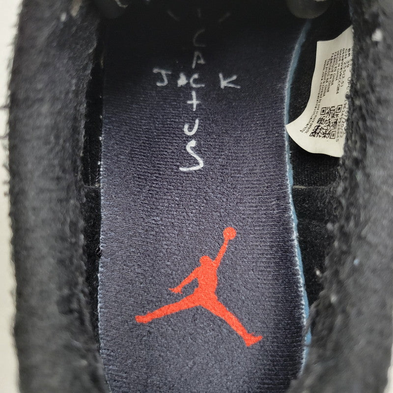 【中古品】【メンズ/レディース】 NIKE ナイキ × TRAVIS SCOTT トラヴィス スコット AIR JORDAN 1 LOW OG SP DM7866-001 エア ジョーダン 1 ロー OG SP スニーカー 靴 160-260924-as-01-izu サイズ：25.5cm カラー：BLACK/PHANTOM BLACK 万代Net店