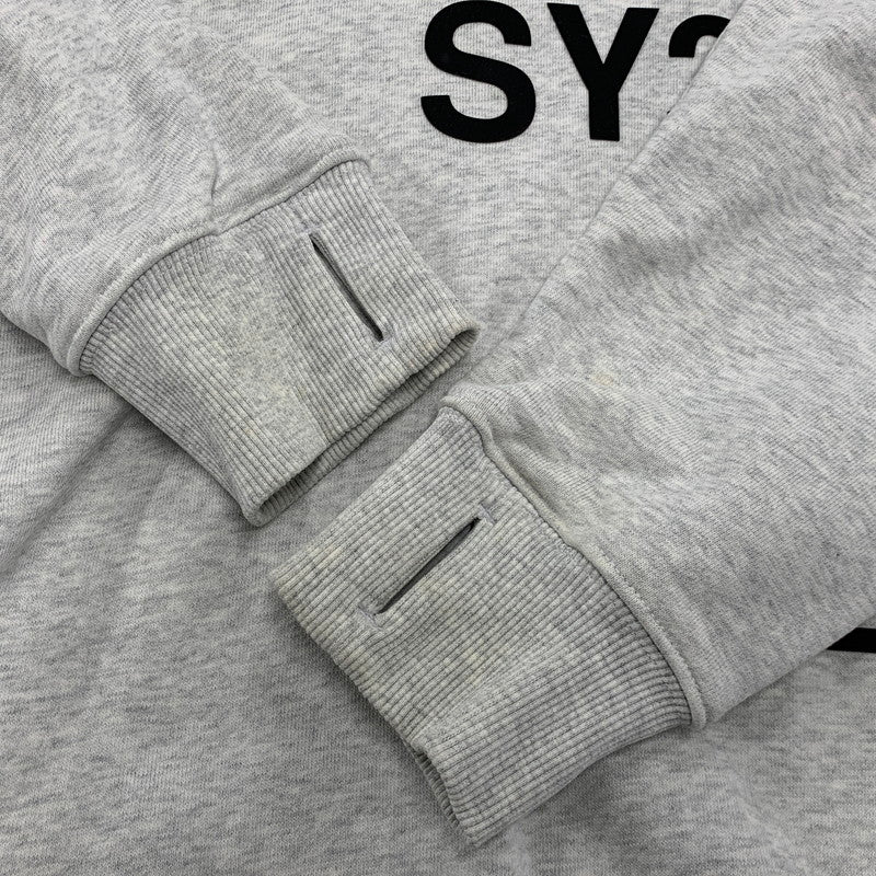 【中古品】【メンズ】 SY32 BY SWEET YEARS エスワイサーティトゥバイスィートイヤーズ 11513 BIG SILHOUETTE HEAVY P/O HOODIE ビッグシルエット プルオーバー フーディー 141-260924-kh-09-izu サイズ：M カラー：グレー 万代Net店