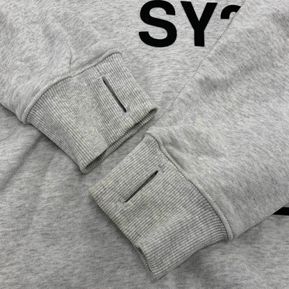 【中古品】【メンズ】 SY32 BY SWEET YEARS エスワイサーティトゥバイスィートイヤーズ 11513 BIG SILHOUETTE HEAVY P/O HOODIE ビッグシルエット プルオーバー フーディー 141-260924-kh-09-izu サイズ：M カラー：グレー 万代Net店
