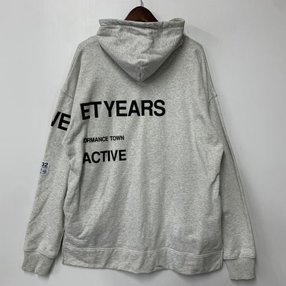 【中古品】【メンズ】 SY32 BY SWEET YEARS エスワイサーティトゥバイスィートイヤーズ 11513 BIG SILHOUETTE HEAVY P/O HOODIE ビッグシルエット プルオーバー フーディー 141-260924-kh-09-izu サイズ：M カラー：グレー 万代Net店