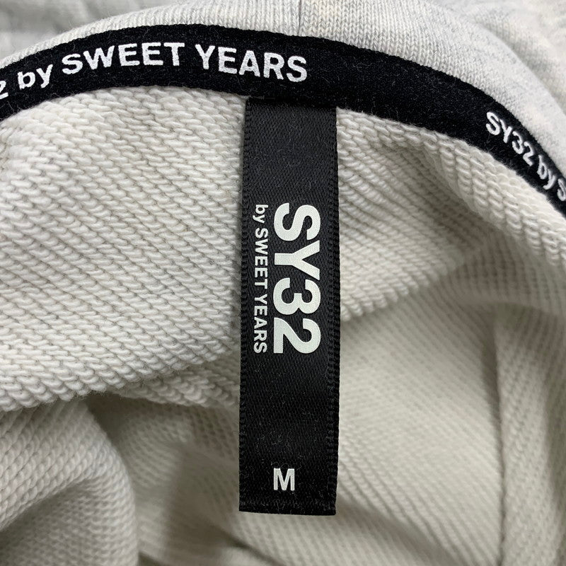 【中古品】【メンズ】 SY32 BY SWEET YEARS エスワイサーティトゥバイスィートイヤーズ 11513 BIG SILHOUETTE HEAVY P/O HOODIE ビッグシルエット プルオーバー フーディー 141-260924-kh-09-izu サイズ：M カラー：グレー 万代Net店