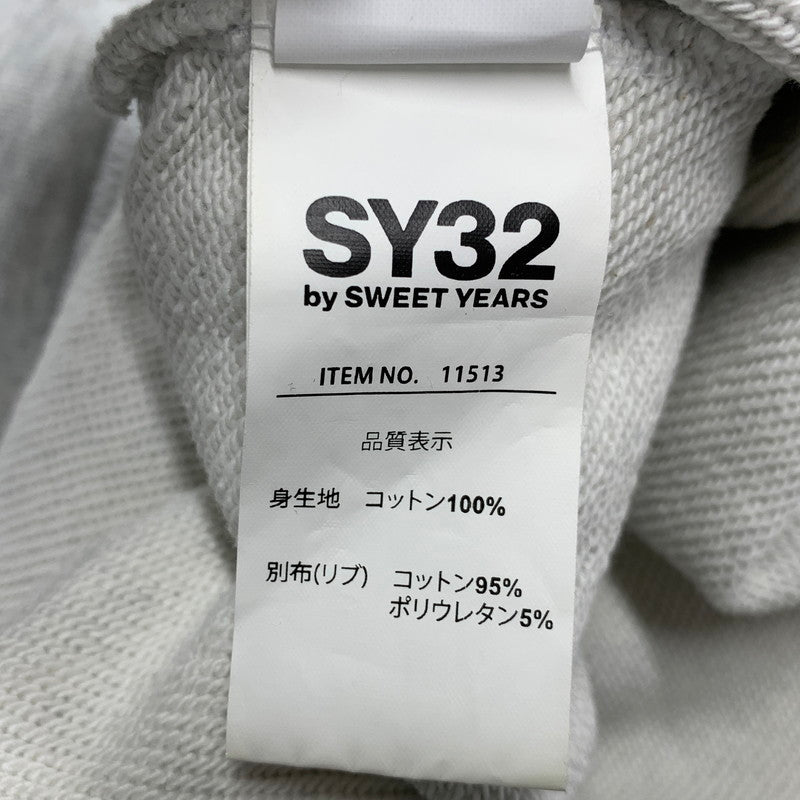 【中古品】【メンズ】 SY32 BY SWEET YEARS エスワイサーティトゥバイスィートイヤーズ 11513 BIG SILHOUETTE HEAVY P/O HOODIE ビッグシルエット プルオーバー フーディー 141-260924-kh-09-izu サイズ：M カラー：グレー 万代Net店