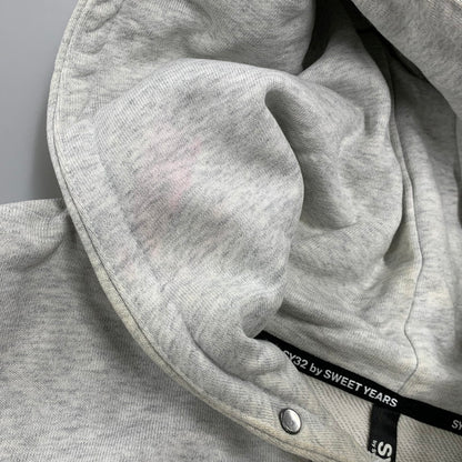【中古品】【メンズ】 SY32 BY SWEET YEARS エスワイサーティトゥバイスィートイヤーズ 11513 BIG SILHOUETTE HEAVY P/O HOODIE ビッグシルエット プルオーバー フーディー 141-260924-kh-09-izu サイズ：M カラー：グレー 万代Net店