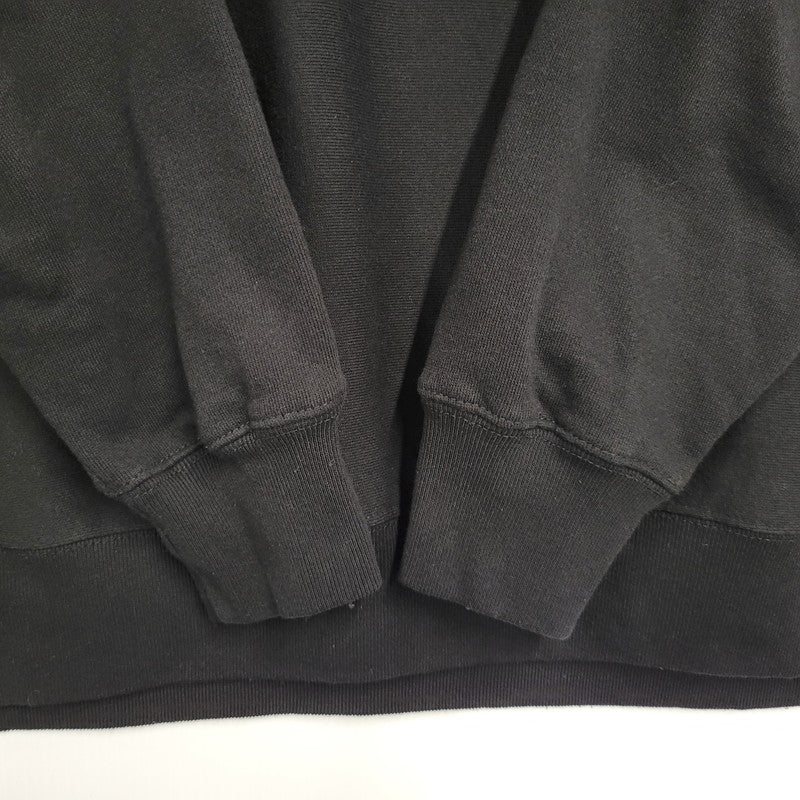 【中古品】【メンズ】 ACANTHUS アカンサス× MUTA MARINE ムータマリン MA2546 SWEET LOGO CREWNECK SWEATSHIRTS スウィート ロゴ クルーネック スウェット トップス 140-261012-kh-07-izu サイズ：XL カラー：ブラック 万代Net店