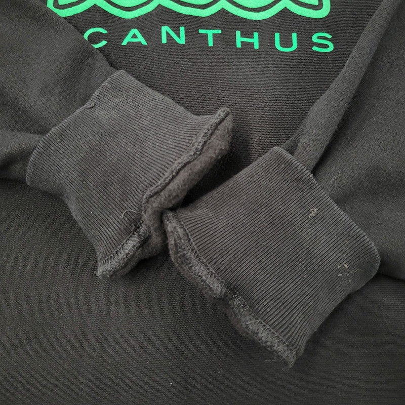 【中古品】【メンズ】 ACANTHUS アカンサス× MUTA MARINE ムータマリン MA2546 SWEET LOGO CREWNECK SWEATSHIRTS スウィート ロゴ クルーネック スウェット トップス 140-261012-kh-07-izu サイズ：XL カラー：ブラック 万代Net店