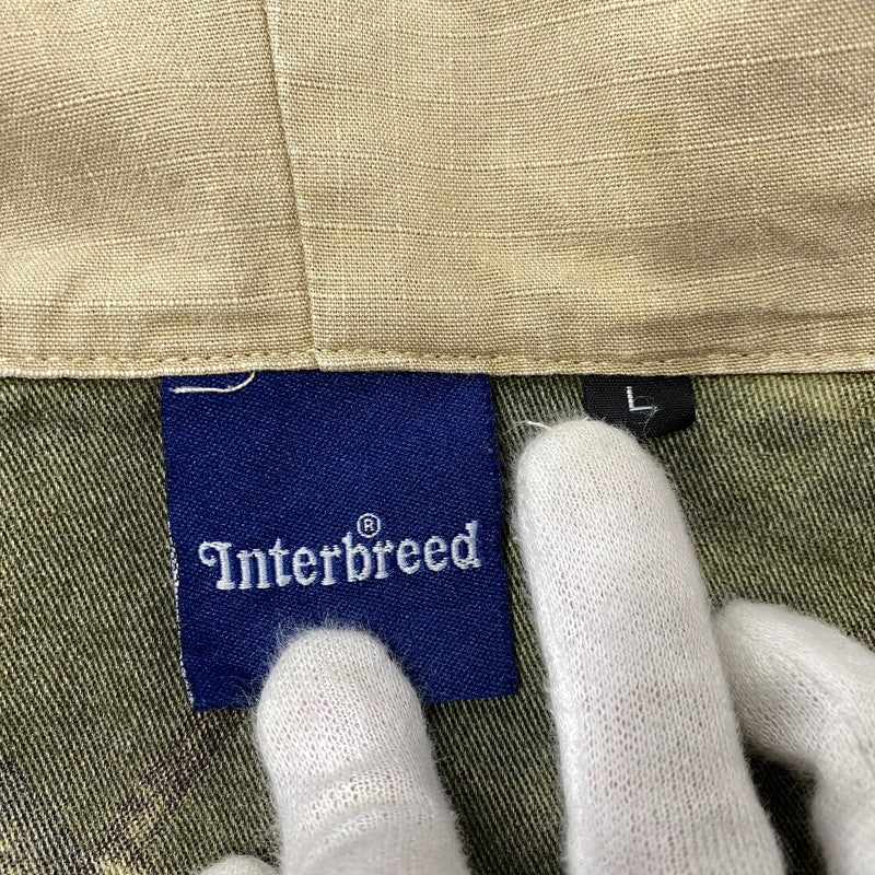 【中古品】【メンズ】 INTERBREED インターブリード FIELD GAME JACKET REAL TREE フィールド ゲーム ジャケット リアル ツリー アウター 142-260925-yn-03-izu サイズ：L カラー：マルチ 万代Net店