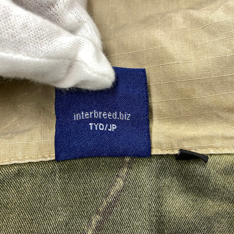 【中古品】【メンズ】 INTERBREED インターブリード FIELD GAME JACKET REAL TREE フィールド ゲーム ジャケット リアル ツリー アウター 142-260925-yn-03-izu サイズ：L カラー：マルチ 万代Net店