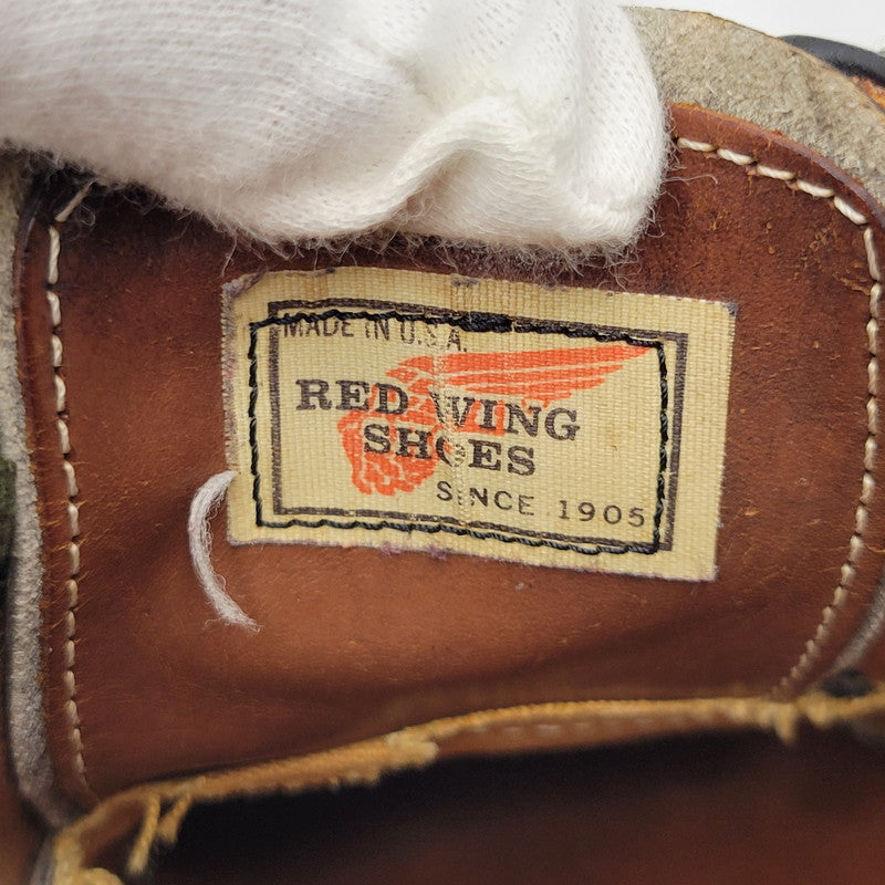 【現状渡し品】【メンズ】 RED WING レッドウィング POSTMAN OXFORD 0101 ポストマン オックスフォード シューズ 靴 164-260924-as-05-izu サイズ：6 1/2 D カラー：ブラック 万代Net店