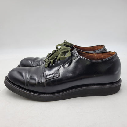 【現状渡し品】【メンズ】 RED WING レッドウィング POSTMAN OXFORD 0101 ポストマン オックスフォード シューズ 靴 164-260924-as-05-izu サイズ：6 1/2 D カラー：ブラック 万代Net店