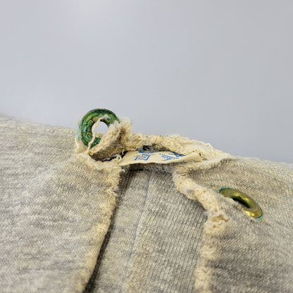 【現状渡し品】【メンズ】 CHAMPION チャンピオン USA製 トリコタグ後期 染み込みプリント USMA REVERSE WEAVE HOODED SWEATSHIRT リバース ウィーブ フーデッド スウェットシャツ 146-261017-kh-07-izu サイズ：M カラー：グレー 万代Net店