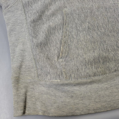 【現状渡し品】【メンズ】 CHAMPION チャンピオン USA製 トリコタグ後期 染み込みプリント USMA REVERSE WEAVE HOODED SWEATSHIRT リバース ウィーブ フーデッド スウェットシャツ 146-261017-kh-07-izu サイズ：M カラー：グレー 万代Net店