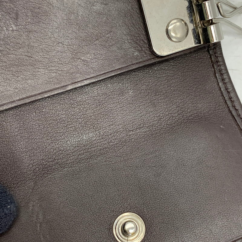 【中古品】【メンズ/レディース】 GUCCI グッチ 256433 グッチシマ 6連 キーケース 財布 181-260929-ya-14-izu カラー：ブラウン 万代Net店