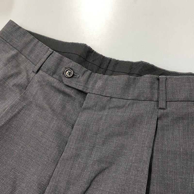 【中古品】【メンズ】 HUGO BOSS ヒューゴボス SUPER 100 STRIPE TAILORED SET-UP ストライプ テーラード セットアップ スーツ 141-261007-ya-07-izu サイズ：下記参照 カラー：チャコール 万代Net店