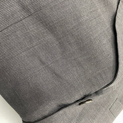 【中古品】【メンズ】 HUGO BOSS ヒューゴボス SUPER 100 STRIPE TAILORED SET-UP ストライプ テーラード セットアップ スーツ 141-261007-ya-07-izu サイズ：下記参照 カラー：チャコール 万代Net店