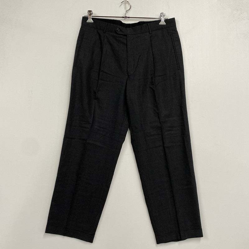 【中古品】【メンズ】 HUGO BOSS ヒューゴボス SUPER 100 STRIPE TAILORED SET-UP ストライプ テーラード セットアップ スーツ 141-261007-ya-07-izu サイズ：下記参照 カラー：チャコール 万代Net店