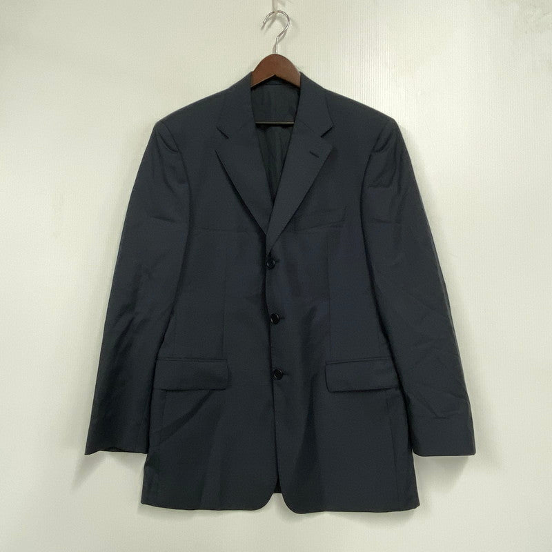 【中古品】【メンズ】 HUGO BOSS ヒューゴボス TAILORED SET-UP テーラード セットアップ スーツ 141-261007-ya-08-izu サイズ：下記参照 カラー：ネイビー 万代Net店