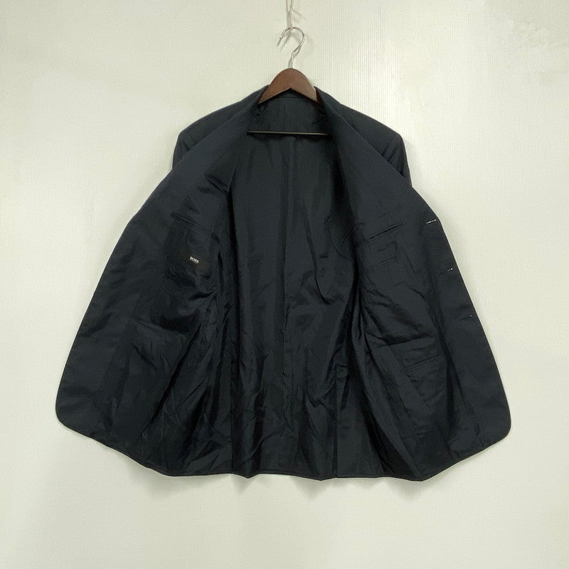 【中古品】【メンズ】 HUGO BOSS ヒューゴボス TAILORED SET-UP テーラード セットアップ スーツ 141-261007-ya-08-izu サイズ：下記参照 カラー：ネイビー 万代Net店