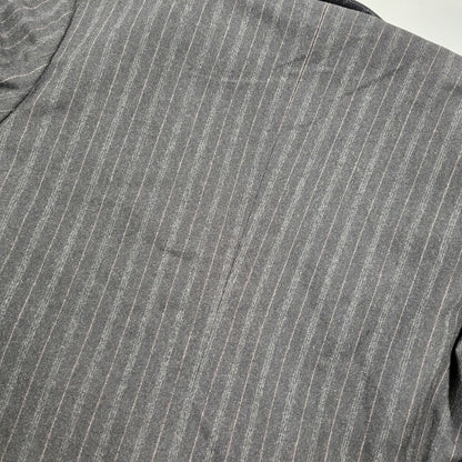 【中古品】【メンズ】 HUGO BOSS ヒューゴボス STRIPE TAILORED SET-UP ストライプ テーラード セットアップ スーツ 141-261007-sm-16-izu サイズ：下記参照 カラー：チャコール 万代Net店