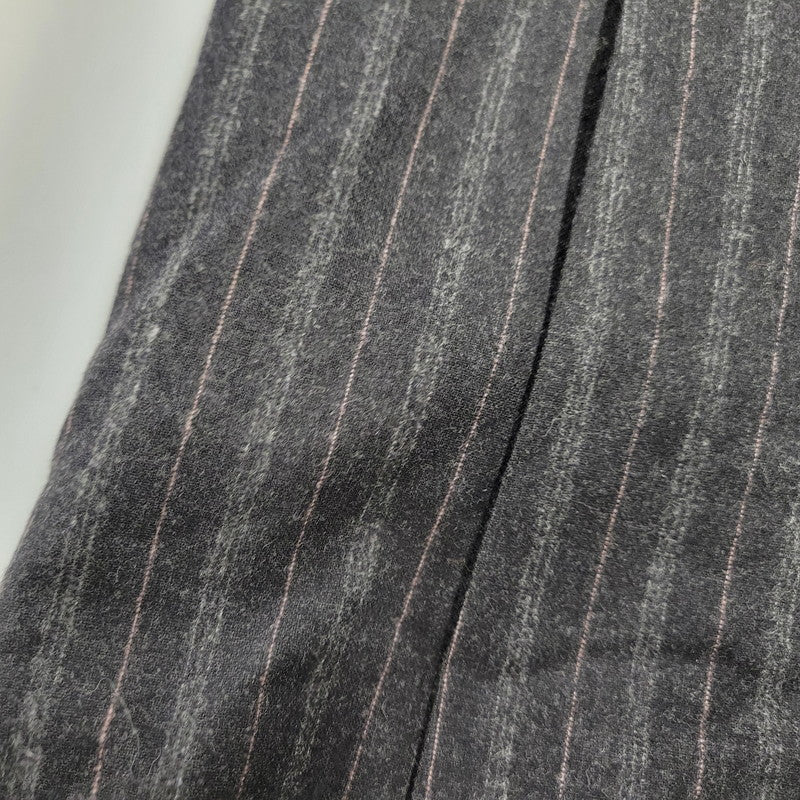 【中古品】【メンズ】 HUGO BOSS ヒューゴボス STRIPE TAILORED SET-UP ストライプ テーラード セットアップ スーツ 141-261007-sm-16-izu サイズ：下記参照 カラー：チャコール 万代Net店