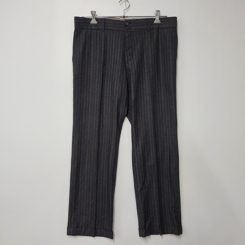 【中古品】【メンズ】 HUGO BOSS ヒューゴボス STRIPE TAILORED SET-UP ストライプ テーラード セットアップ スーツ 141-261007-sm-16-izu サイズ：下記参照 カラー：チャコール 万代Net店