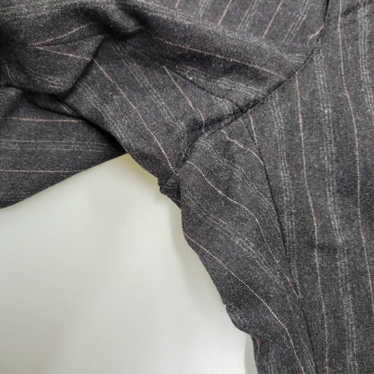【中古品】【メンズ】 HUGO BOSS ヒューゴボス STRIPE TAILORED SET-UP ストライプ テーラード セットアップ スーツ 141-261007-sm-16-izu サイズ：下記参照 カラー：チャコール 万代Net店
