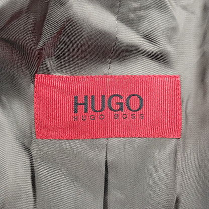 【中古品】【メンズ】 HUGO BOSS ヒューゴボス STRIPE TAILORED SET-UP ストライプ テーラード セットアップ スーツ 141-261007-sm-16-izu サイズ：下記参照 カラー：チャコール 万代Net店