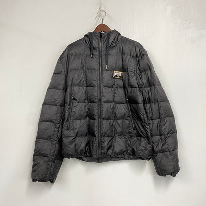 【中古品】【メンズ】 DOLCE&GABBANA ドルチェアンドガッバーナ REVERSIBLE HOODED DOWN JACKET リバーシブル フーデッド ダウン ジャケット アウター 141-261007-ya-10-izu サイズ：54 カラー：グレー 万代Net店
