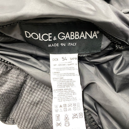 【中古品】【メンズ】 DOLCE&GABBANA ドルチェアンドガッバーナ REVERSIBLE HOODED DOWN JACKET リバーシブル フーデッド ダウン ジャケット アウター 141-261007-ya-10-izu サイズ：54 カラー：グレー 万代Net店