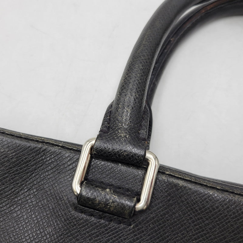 【現状渡し品】【メンズ/レディース】 LOUIS VUITTON ルイ・ヴィトン M33441 タイガ PDB MM NM ポルトドキュマン ビジネス ブリーフケース カバン 鞄 179-260924-cs-11-izu カラー：ブラック 万代Net店