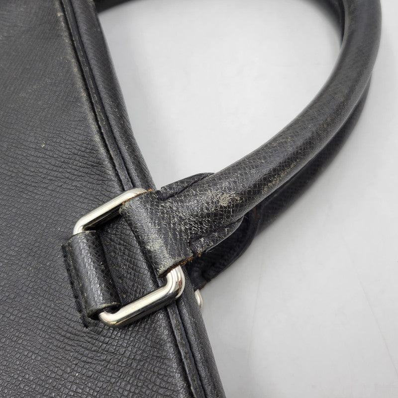 【現状渡し品】【メンズ/レディース】 LOUIS VUITTON ルイ・ヴィトン M33441 タイガ PDB MM NM ポルトドキュマン ビジネス ブリーフケース カバン 鞄 179-260924-cs-11-izu カラー：ブラック 万代Net店