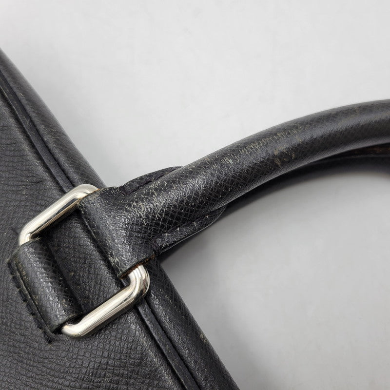 【現状渡し品】【メンズ/レディース】 LOUIS VUITTON ルイ・ヴィトン M33441 タイガ PDB MM NM ポルトドキュマン ビジネス ブリーフケース カバン 鞄 179-260924-cs-11-izu カラー：ブラック 万代Net店