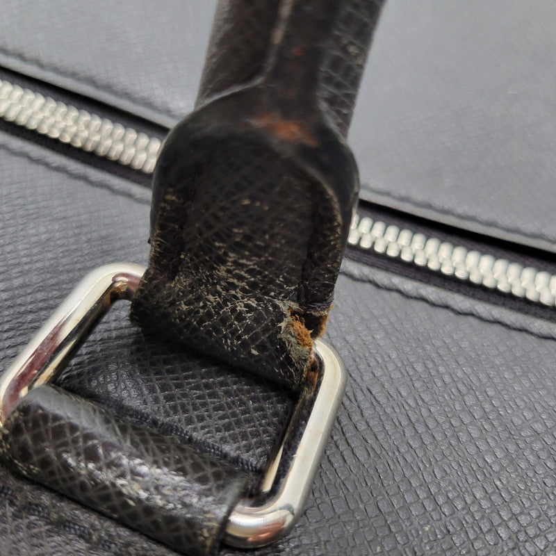 【現状渡し品】【メンズ/レディース】 LOUIS VUITTON ルイ・ヴィトン M33441 タイガ PDB MM NM ポルトドキュマン ビジネス ブリーフケース カバン 鞄 179-260924-cs-11-izu カラー：ブラック 万代Net店