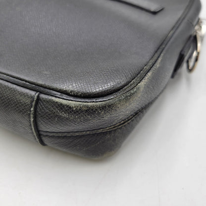 【現状渡し品】【メンズ/レディース】 LOUIS VUITTON ルイ・ヴィトン M33441 タイガ PDB MM NM ポルトドキュマン ビジネス ブリーフケース カバン 鞄 179-260924-cs-11-izu カラー：ブラック 万代Net店
