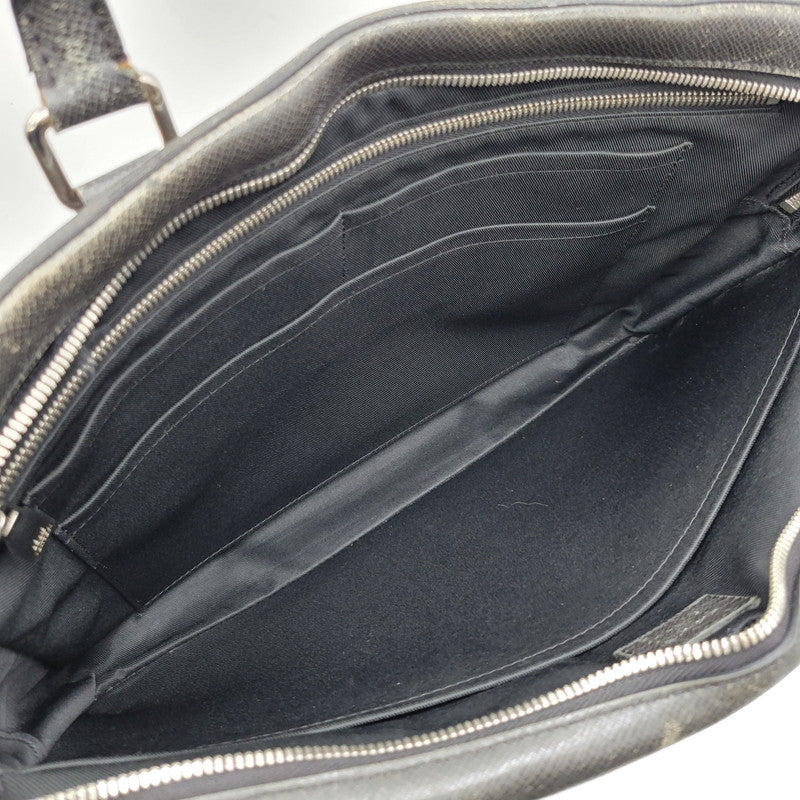 【現状渡し品】【メンズ/レディース】 LOUIS VUITTON ルイ・ヴィトン M33441 タイガ PDB MM NM ポルトドキュマン ビジネス ブリーフケース カバン 鞄 179-260924-cs-11-izu カラー：ブラック 万代Net店