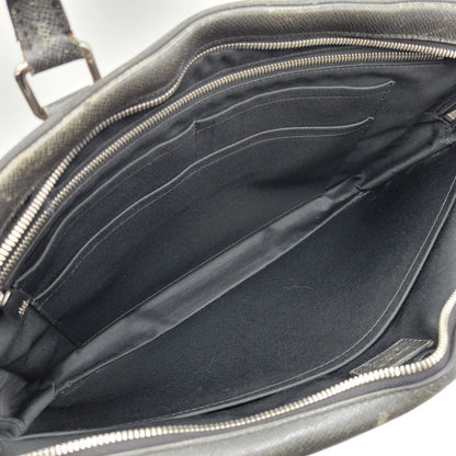 【現状渡し品】【メンズ/レディース】 LOUIS VUITTON ルイ・ヴィトン M33441 タイガ PDB MM NM ポルトドキュマン ビジネス ブリーフケース カバン 鞄 179-260924-cs-11-izu カラー：ブラック 万代Net店