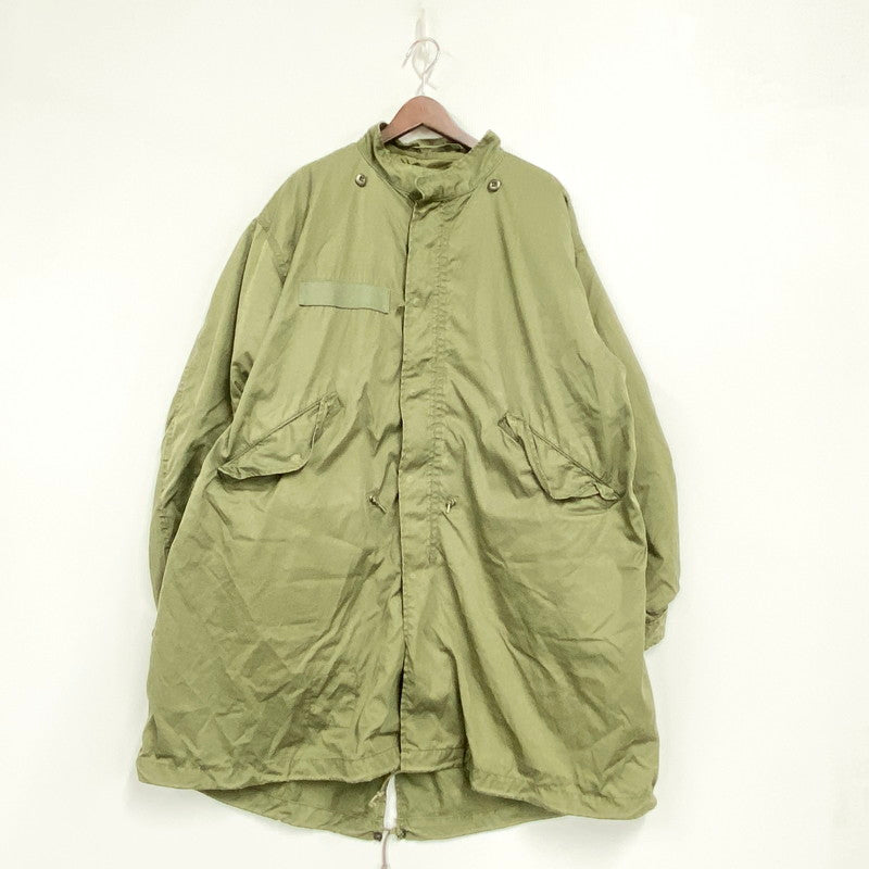 【中古品】【メンズ】 U.S.ARMY ユーエスアーミー DSA100-73-C-0368 DLA100-84-C-0301(ライナー) 70S M65 FISHTAIL PARKA フィッシュテールパーカー アウター 146-261007-ya-05-izu サイズ：M-R カラー：カーキ 万代Net店