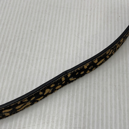 【中古品】【メンズ/レディース】 STUSSY ステューシー PONY HAIR DRESS BELT ポニー ヘアー ドレス ベルト 205-260927-kh-09-izu サイズ：S/M カラー：ベージュ×ブラック 万代Net店