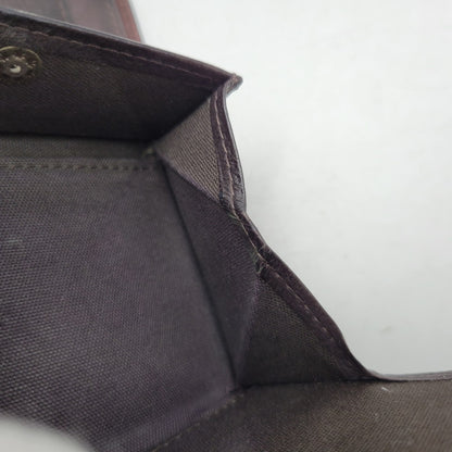 【中古品】【メンズ/レディース】 M+ エムピウ ミッレフォッリエ 二つ折り 財布 サイフ 200-260927-yn-10-izu カラー：ブラウン 万代Net店