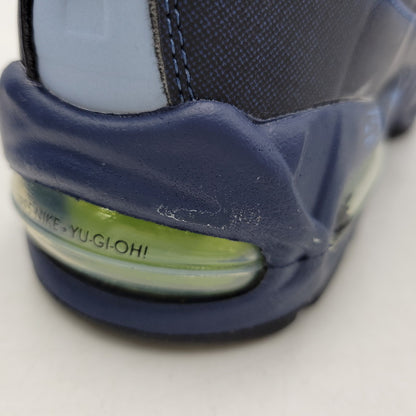 【中古美品】【メンズ】 NIKE ナイキ × Yu-Gi-Oh! 遊戯王 AIR MUSCLE 95 QS YGO II7404-400 エア マッスル 95 QS スニーカー 靴 160-260924-as-02-izu サイズ：27.5cm カラー：PSYCHIC BLUE/MYSTIC NAVY 万代Net店