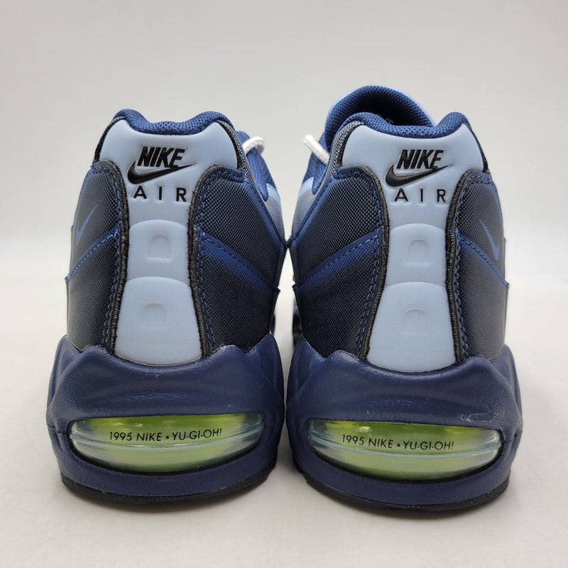 【中古美品】【メンズ】 NIKE ナイキ × Yu-Gi-Oh! 遊戯王 AIR MUSCLE 95 QS YGO II7404-400 エア マッスル 95 QS スニーカー 靴 160-260924-as-02-izu サイズ：27.5cm カラー：PSYCHIC BLUE/MYSTIC NAVY 万代Net店