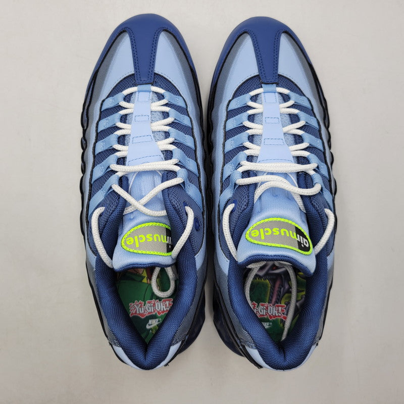 【中古美品】【メンズ】 NIKE ナイキ × Yu-Gi-Oh! 遊戯王 AIR MUSCLE 95 QS YGO II7404-400 エア マッスル 95 QS スニーカー 靴 160-260924-as-02-izu サイズ：27.5cm カラー：PSYCHIC BLUE/MYSTIC NAVY 万代Net店