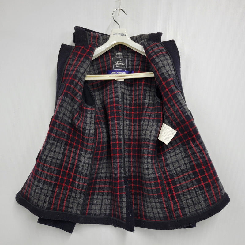 【現状渡し品】【メンズ】 JUNYA WATANABE COMME des GARCONS MAN ジュンヤワタナベコムデギャルソンマン×GLOVERALL グローバーオール WB-C006 ダッフルコート 140-261010-as-27-izu サイズ：S カラー：ネイビー 万代Net店